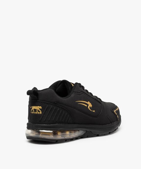 Baskets homme bicolores semelle à bulle d’air – Airness vue4 - AIRNESS - GEMO