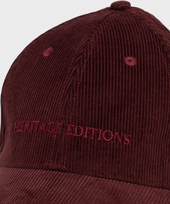 Casquette baseball en velours côtelée femme vue3 - GEMO (ACCESS) - GEMO