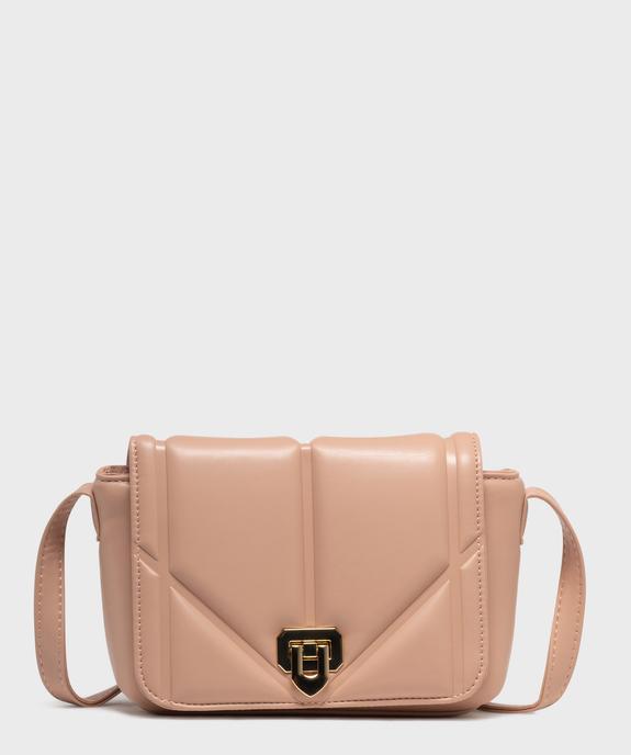 Sac besace compact et moelleux femme vue1 - GEMO (ACCESS) - GEMO