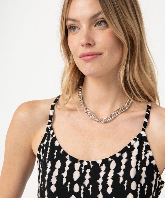 Débardeur en viscose tie-and-dye à dos nageur femme vue5 - GEMO(FEMME PAP) - GEMO