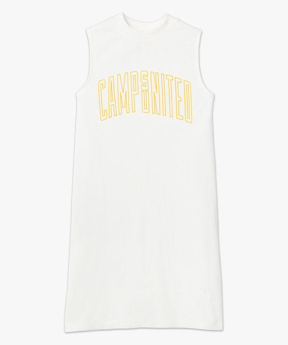 Robe femme sans manches en maille – Camps United vue4 - CAMPS UNITED - GEMO