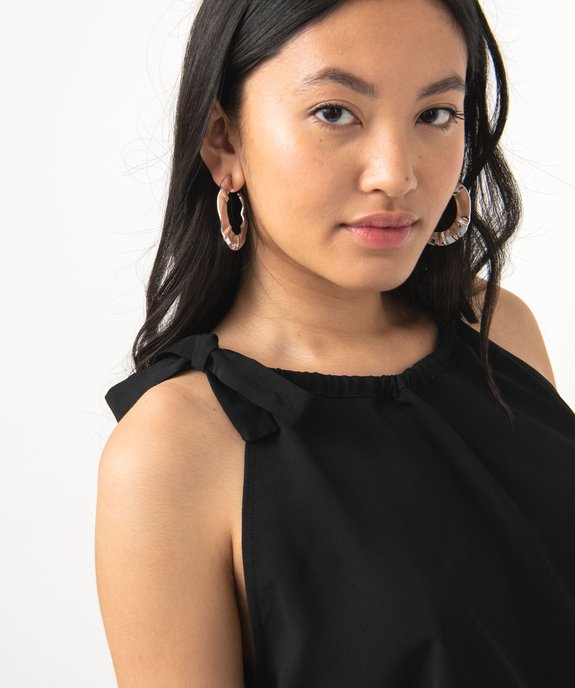 Blouse sans manches avec emmanchure américaines femme vue5 - GEMO(FEMME PAP) - GEMO