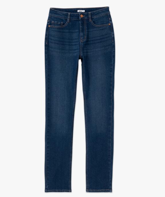 Jean Regular taille haute femme - Longueur L30 vue5 - GEMO(FEMME PAP) - GEMO