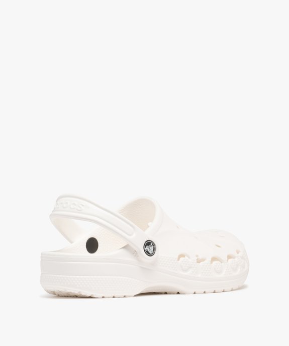 Sabots souples femme unis dessus perforé Baya - Crocs vue4 - CROCS - GEMO