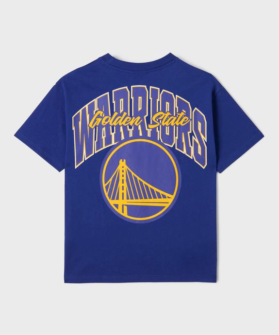 Tee-shirt manches courtes imprimé Warriors garçon - NBA vue3 - NBA - GEMO