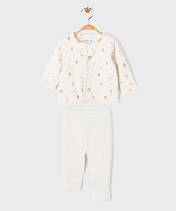 Ensemble évolutif 3 pièces bébé  vue2 - GEMO(BB COUCHE) - GEMO