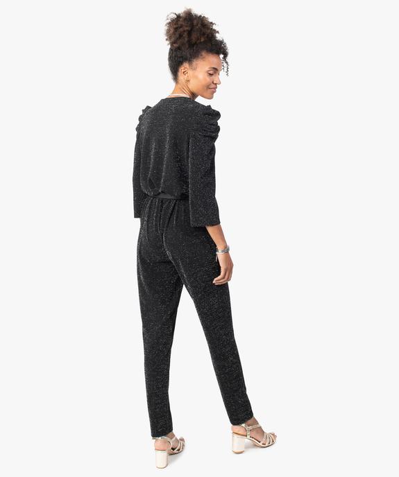 Combinaison pantalon femme à paillettes vue3 - GEMO(FEMME PAP) - GEMO