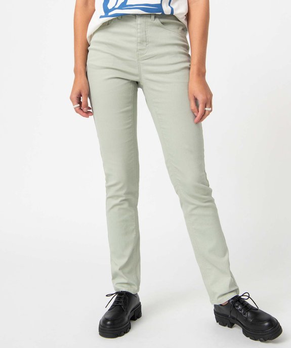Pantalon coupe Regular taille normale femme vue1 - GEMO 4G FEMME - GEMO