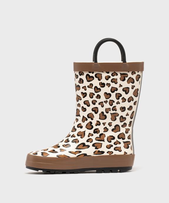 Bottes de pluie avec motifs coeurs fille - Lovely Wings vue3 - LOVELY WINGS - GEMO