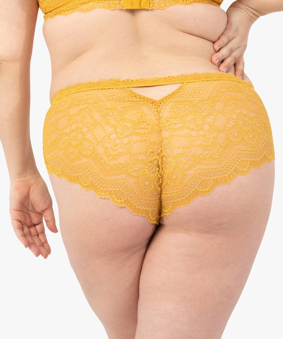 Shorty femme grande taille en dentelle vue2 - GEMO(HOMWR FEM) - GEMO