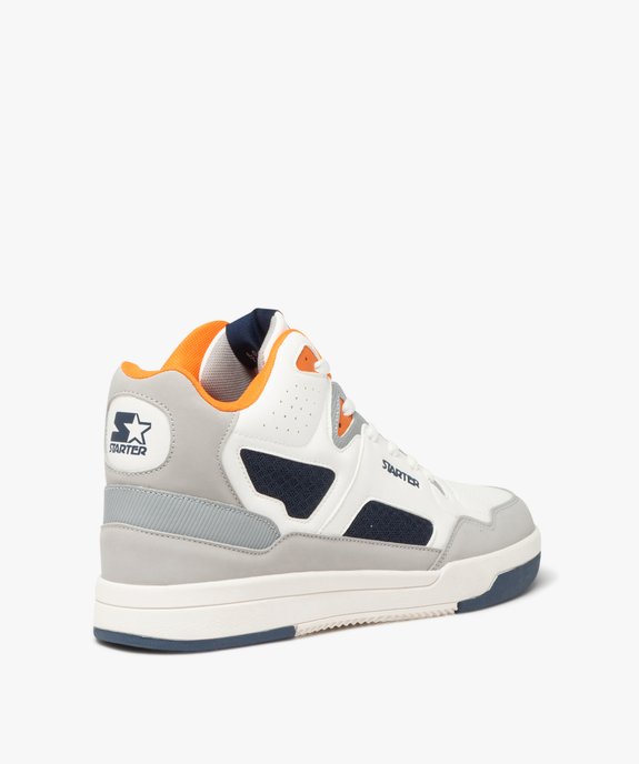 Baskets homme mid-cut avec détails en mesh - Starter vue4 - STARTER - GEMO