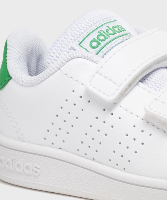 Baskets basses à scratch modèle Advantage bébé garçon - Adidas vue6 - ADIDAS - GEMO