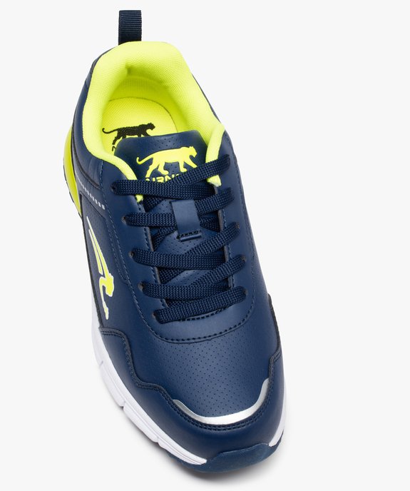 Baskets garçon running bicolores à lacets – Airness Mike vue5 - AIRNESS - GEMO