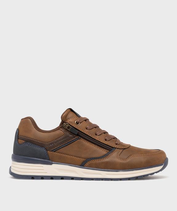 Baskets de ville look retro running homme vue1 - URBAN STEPS GEMO FOR GOOD - GEMO