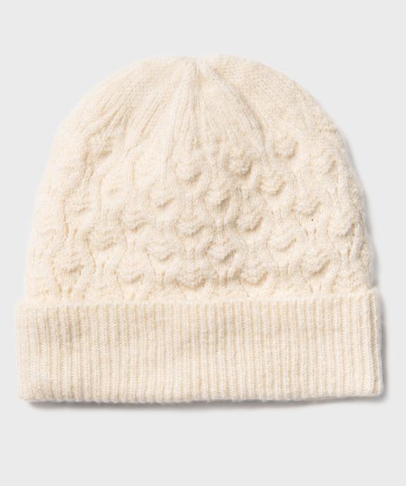 Bonnet en maille fantaisie doublure chaude femme vue1 - GEMO (ACCESS) - GEMO