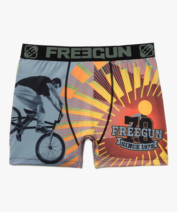 Boxer homme à motif BMX - Freegun vue1 - FREEGUN - GEMO