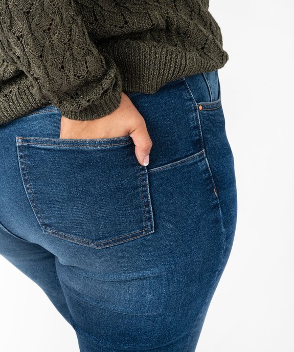 Jean slim stretch taille normale femme grande taille vue2 - GEMO 4G GT - GEMO