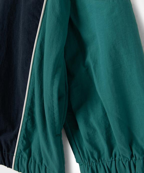 Blouson fin déperlant à col montant garçon vue2 - GEMO (ENFANT) - GEMO