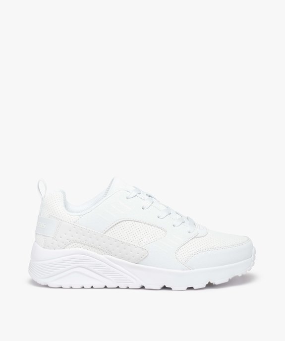Baskets garçon unies à lacets - Skechers Unolite vue1 - SKECHERS - GEMO