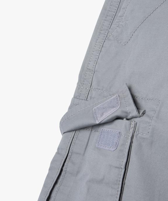 Bermuda coupe Cargo Regular garçon vue3 - GEMO 4G GARCON - GEMO