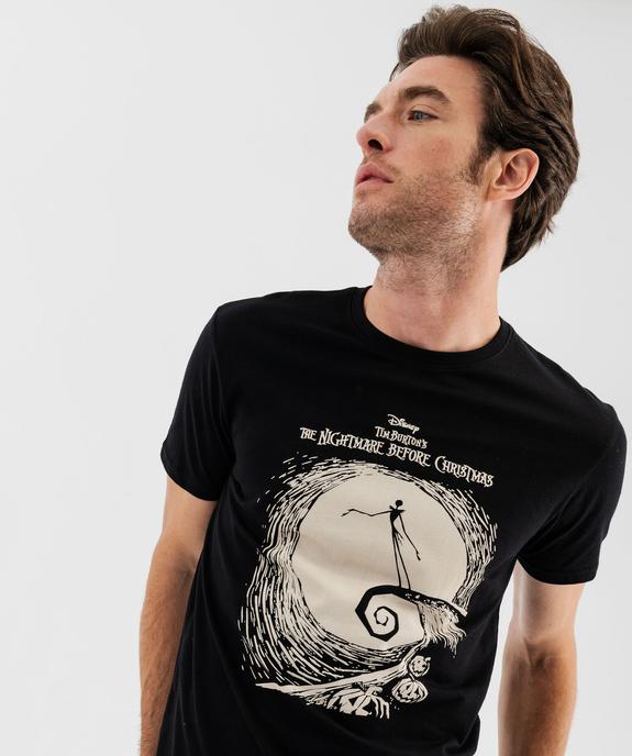 Tee-shirt manches courtes imprimé homme - L'étrange Noël de monsieur Jack vue2 - L'ETRANGE NOEL - GEMO