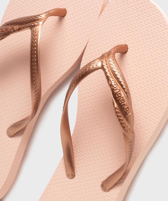 Tongs Fantasia à brides effet torsadé femme - Havaianas vue3 - HAVAIANAS - GEMO