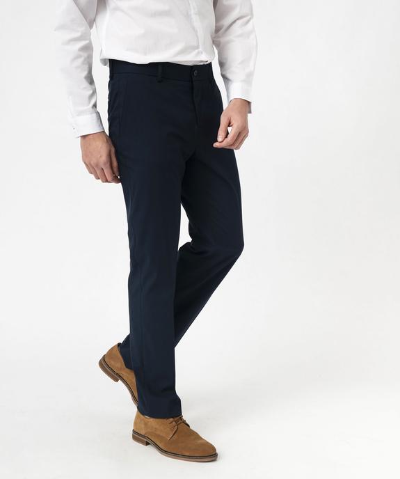 Pantalon de costume stretch homme vue1 - GEMO 4G HOMME - GEMO