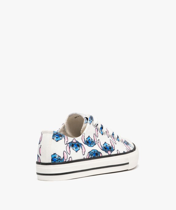Baskets en toile à lacets motifs Stitch femme - Disney vue4 - LILO & STITCH - GEMO