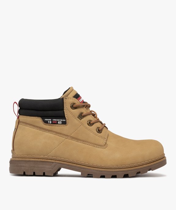 Boots homme casual à lacets et col matelassé - Carrera vue2 - CARRERA - GEMO