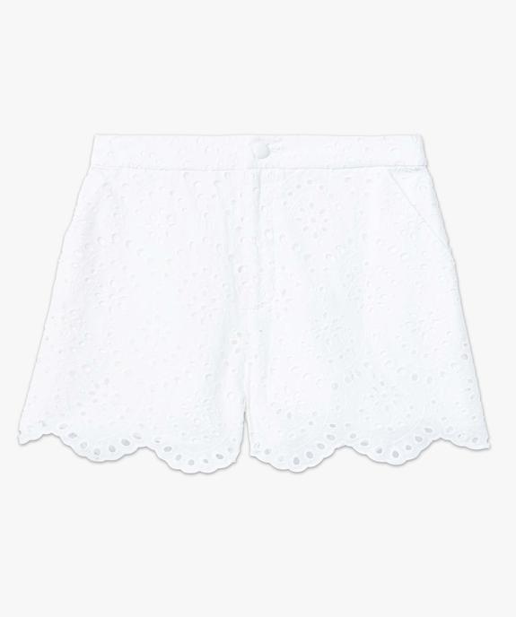 Short femme en broderie anglaise vue4 - GEMO(FEMME PAP) - GEMO