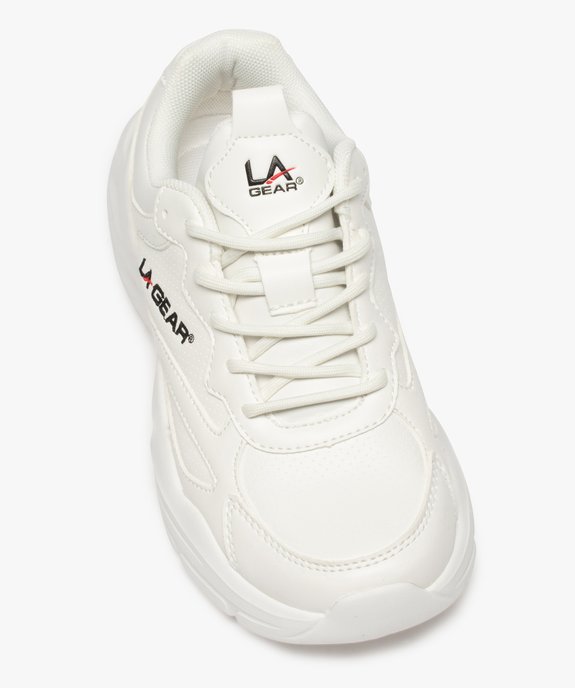 Baskets femme à lacets running unies – LA Gear vue5 - L.A. GEAR - GEMO