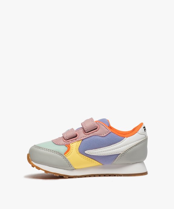 Baskets fille colorées à scratch – Fila Orbit Low vue3 - FILA - GEMO
