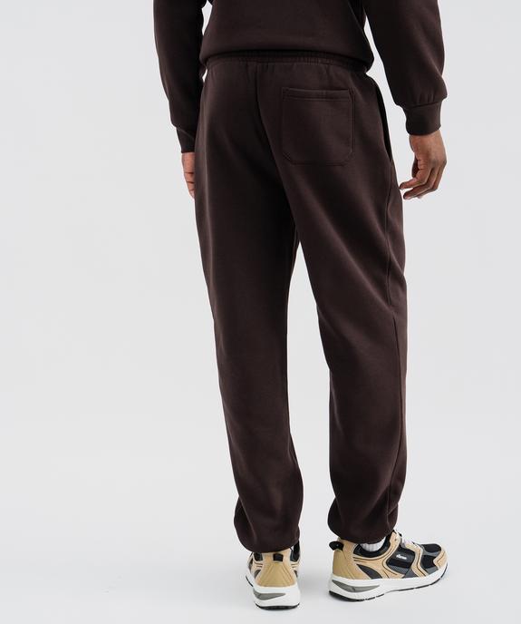 Pantalon de jogging intérieur molletonné homme vue3 - GEMO 4G HOMME - GEMO