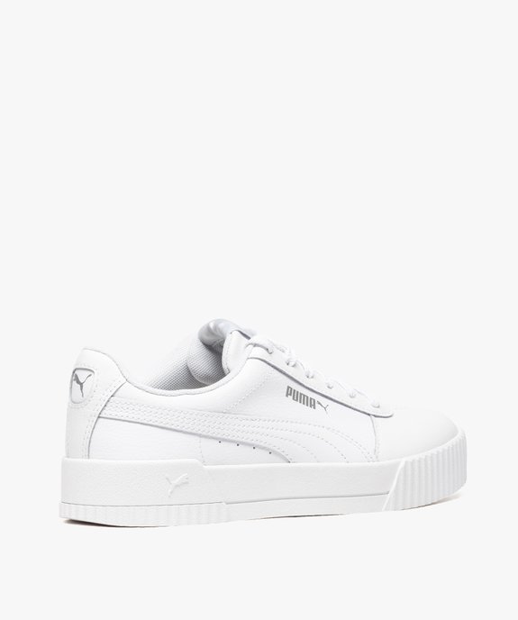Baskets femme dessus cuir à lacets - Puma Carina L vue4 - PUMA - GEMO