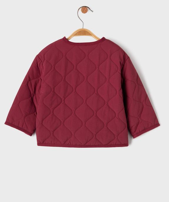 Veste matelassée bébé fille - LuluCastagnette vue4 - LULUCASTAGNETTE - GEMO