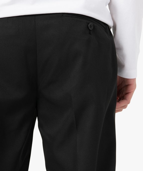 Pantalon de costume homme aux reflets satinés vue2 - GEMO (HOMME) - GEMO