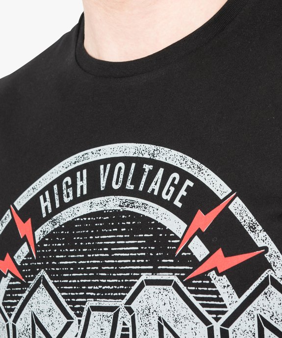 Tee-shirt à manches courtes AC/DC vue2 - GEMO (HOMME) - GEMO
