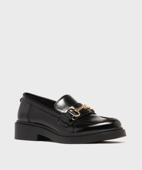 Mocassins vernis à épaisse semelle femme - LuluCastagnette vue2 - LULUCASTAGNETTE - GEMO