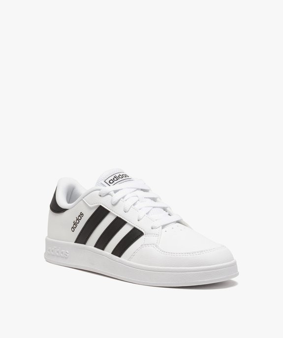 Baskets garçon bicolores à lacets - Adidas Breaknet vue2 - ADIDAS - GEMO