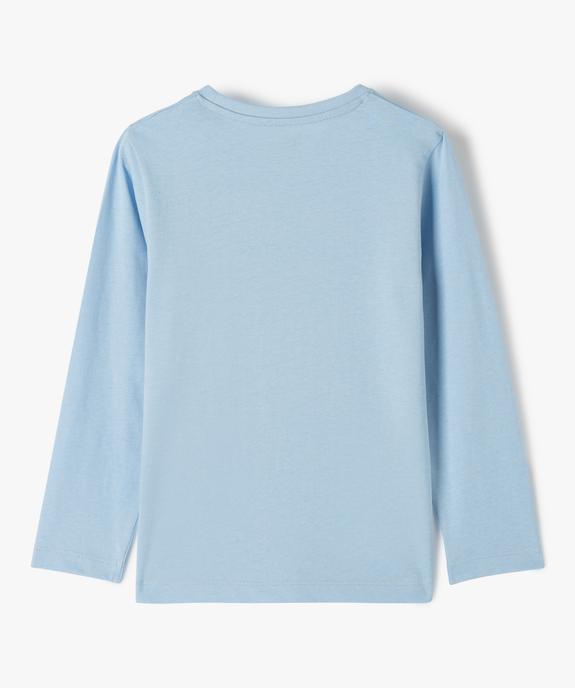 Tee-shirt manches longues imprimé garçon vue3 - GEMO (ENFANT) - GEMO