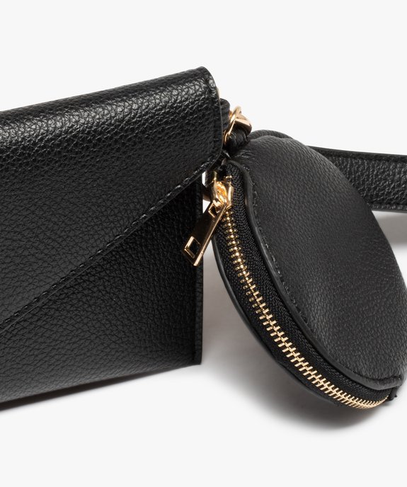 Pochette femme avec porte-monnaie et dragonne vue2 - GEMO (ACCESS) - GEMO