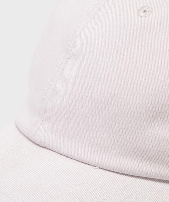 Casquette unie en coton fille vue3 - GEMO 4G FILLE - GEMO