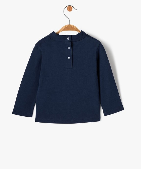 Tee-shirt manches longues imprimé bébé fille - LuluCastagnette vue3 - LULUCASTAGNETTE - GEMO