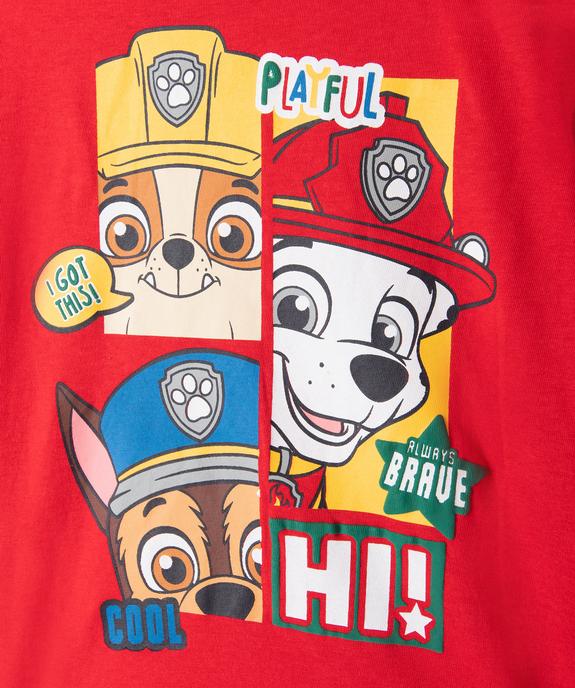 Tee-shirt garçon bicolore avec motif devant - Pat Patrouille vue2 - PAT PATROUILLE - GEMO