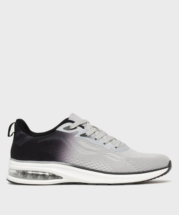 Baskets basses en mesh renforcé à semelle bulle d'air homme vue1 - 5 MILES - GEMO