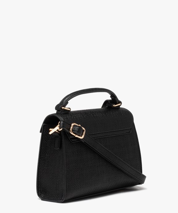 Sac à main petit format à bandoulière amovible femme vue2 - GEMO (ACCESS) - GEMO