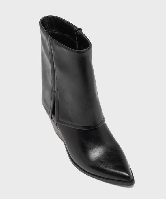 Bottines fourreau à bout pointu femme - Follow Me vue5 - FOLLOW ME - GEMO