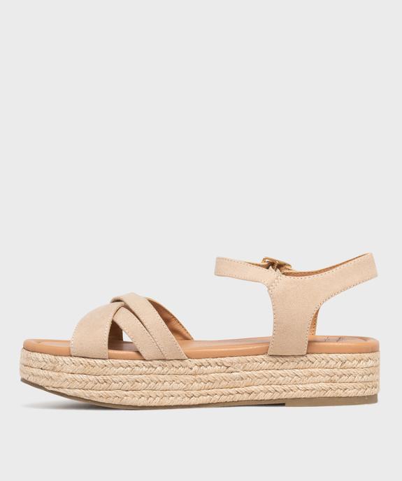 Sandales à semelle compensée femme - Valentina Baldano vue3 - VALENTINA BALDA - GEMO