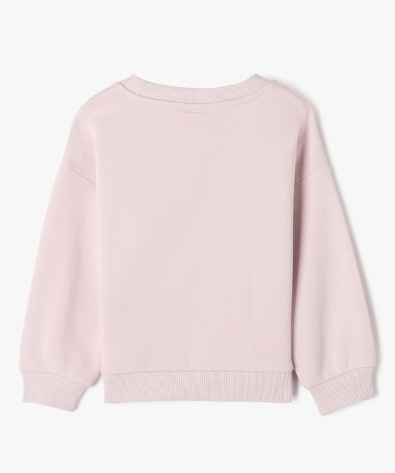 Sweat molletonné avec motif en relief fille - Hello Kitty vue3 - KUROMI - GEMO