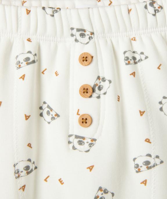 Ensemble bébé garçon 2 pièces : body + pantalon imprimé vue3 - GEMO(BB COUCHE) - GEMO